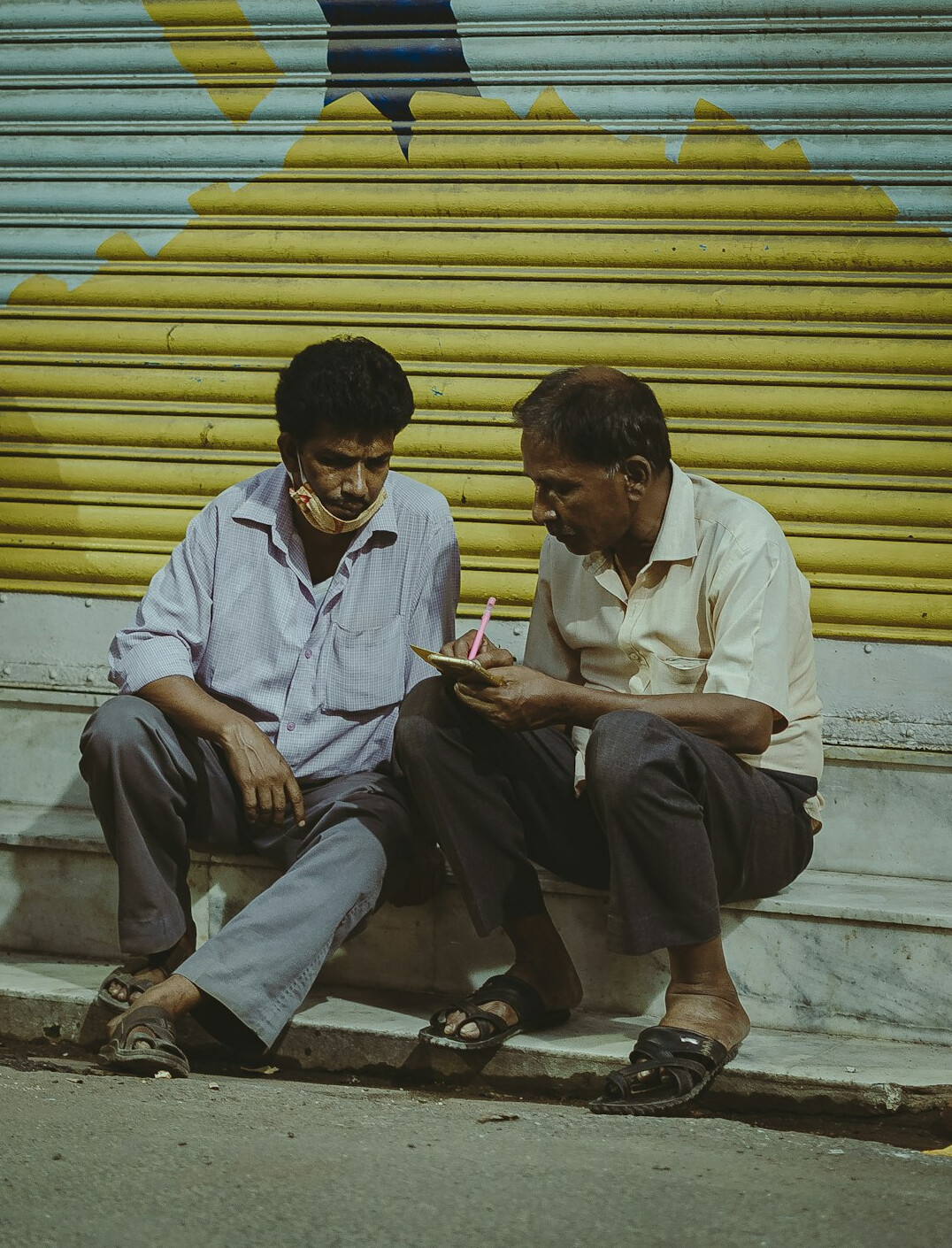 people engaged in deep authentic talk